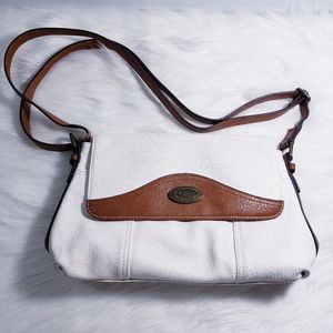 B.O.C purse in white leather